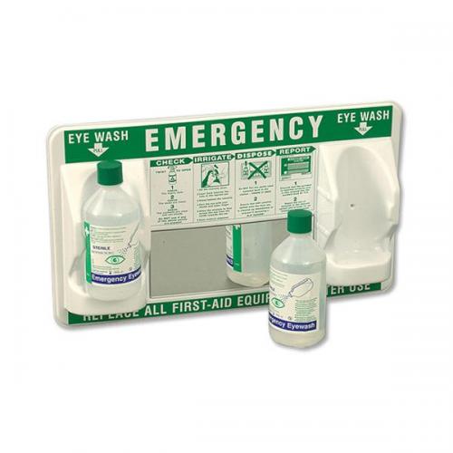 Safety First Aid Eye Care Eyewash Station With Mirror 500ml E481