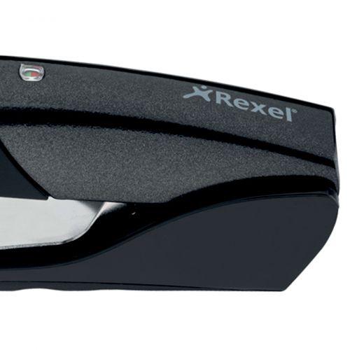 Rexel Gazelle Half Strip Stapler Sheet Black Rx