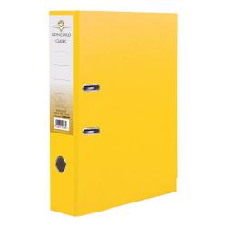 Concord Classic Lever Arch File Capacity 70mm A4 Yellow C214043SP