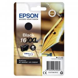 Cheap Stationery Supply of Epson 16XXL Ink Cartridge DURABrite Ultra XHY Pen/Crossword Black C13T16814012 EP62508 Office Statationery