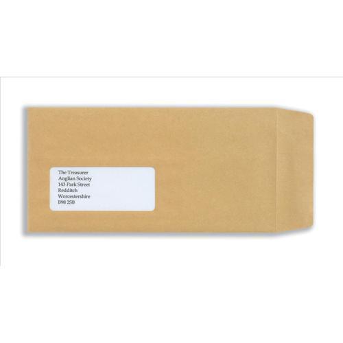 New Guardian DL Envelope Window SelfSeal Manilla (Pack of JDD25311